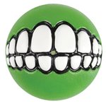 Rogz Grinz nasmiješena loptica S zelena (GR01-L)