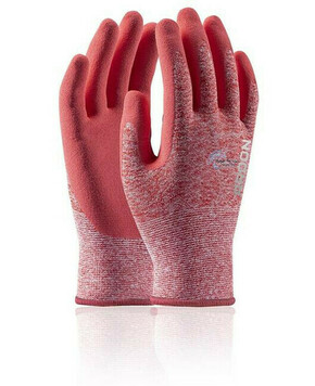 Natopljene rukavice ARDON®NATURE TOUCH 07/S - s prodajnom etiketom - ružičaste | A8083/07-SPE