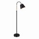 MARKSLOJD 105337 | Kolding Markslojd podna svjetiljka 120cm sa prekidačem na kablu 1x E27 krom, crno, bijelo