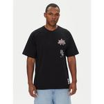 DC Shoes T-shirt ADYKT03256 Crna Regular Fit