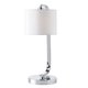 ENDON CANNING-TLCH | Canning-EN Endon stolna svjetiljka 41,5cm sa tiristorski dodirnim prekidačem 1x E14 krom, bijelo