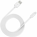 CANYON cable MFI-12 USB-A to Lightning 2m White