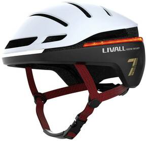 Livall biciklistička kaciga Allround EVO21 bijela 54-58 sa SOS alarmnim sustavom Livall EVO21 pedelec kaciga bijela Veličina odjeće=M Opseg glave=54-58 cm
