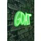 Ukrasna plastična LED rasvjeta, GOAT - Green