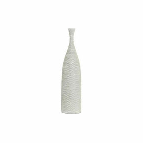 Vase DKD Home Decor 16 x 11 x 66 cm Beige White Resin Modern (2 Units)