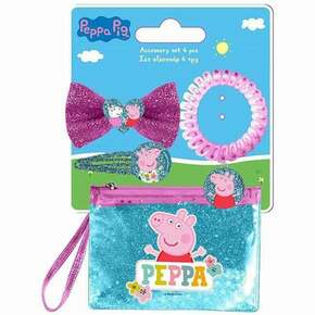 Luna: Peppa Pig torbica za toaletne potrepštine i set za kosu s 4 dijela