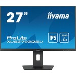 Iiyama ProLite XUB2793QSU-B7 monitor, IPS, 27", 16:9, 2560x1140/2560x1440, 100Hz, pivot, HDMI, Display port, USB