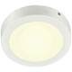 SLV SENSER 18 1003015 LED stropna svjetiljka bijela 12 W toplo bijela moguča zidna montaža