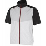Galvin Green Livingston Mens Windproof And Water Repellent Short Sleeve Jacket White/Black/Red XL