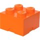 LEGO® kutija za spremanje 250x250x180 mm, narančasta