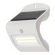 RABALUX 7970 | Opava Rabalux zidna svjetiljka sa senzorom solarna baterija 1x LED 115lm 4000K IP44 bijelo