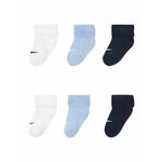 Nike Sportswear Čarape sivkasto plava / kobalt plava / bijela