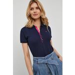 Lauren Ralph Lauren - Majica - mornarsko plava. Majica iz kolekcije Lauren Ralph Lauren. Model izrađen od tanke, elastične pletenine.