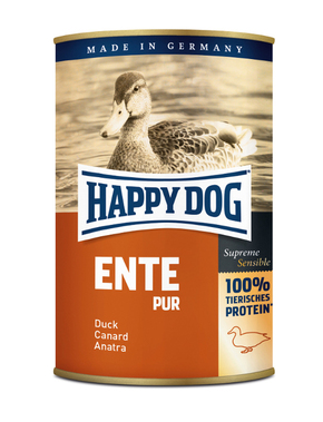 Happy Dog Ente Pur Pileći peradi u konzervi 24 x 400 g
