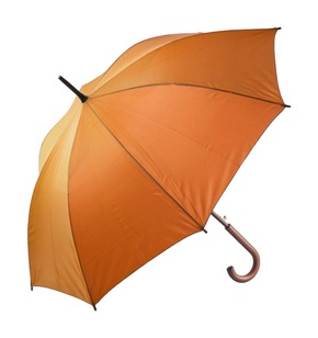 Kišobran automatski s drvenom drškom Henderson narančasti