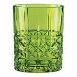 Zelena kristalna čaša za viski Nachtman Highland Reseda 345 ml