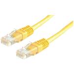 Value 21.99.1542 RJ45 mrežni kabel, Patch kabel cat 6 U/UTP 2.00 m žuta 1 St.