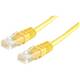 Value 21.99.1542 RJ45 mrežni kabel, Patch kabel cat 6 U/UTP 2.00 m žuta 1 St.