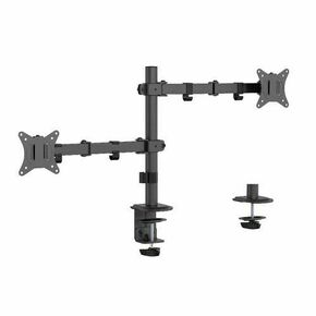 Gembird MA-D2-03 Adjustable desk mounted double monitor arm