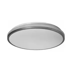 Plafonjera LED MARIA 18W PVC D310 4000K Srebrna
