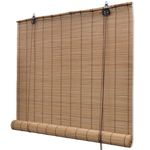 vidaXL Rolo zavjesa od bambusa smeđa boja 150 x 220 cm