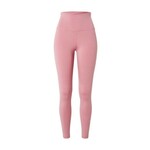 NIKE Sportske hlače 'One' pastelno roza / bijela
