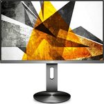 Philips 241B8QJEB monitor, IPS, 23.6"/23.8"/24", 16:9, 1920x1080, 75Hz, pivot, HDMI, DVI, Display port, VGA (D-Sub), USB