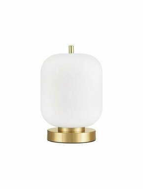 NOVA LUCE 9624086 | Lato Nova Luce stolna svjetiljka 25cm s prekidačem 1x E14 zlatno