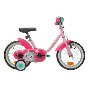 Dječji bicikl 500 14" za djecu 3-5 godina unicorn