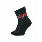 Ženske visoke čarape Pinko Aimee 101204 A0VD Black/Red Multi ZR3