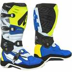 Forma Boots Pilot Yellow Fluo/White/Blue 48 Motociklističke čizme
