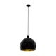 EGLO 97845 | Roccaforte Eglo visilice svjetiljka 1x E27 crno, zlatno