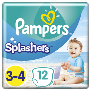 Pampers pelene gaćice za vodu Splashers S3