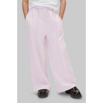 Calvin Klein Jeans donji dio trenirke za djecu od pamuka ljubičasta LVCKFJC19G.104.116.9BY2
