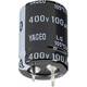 Yageo LG250M0100BPF-2225 elektrolitski kondenzator uskočni 10 mm 100 µF 250 V 20 % (Ø x V) 22 mm x 25 mm 1 St.