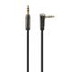 Gembird Right angle 3.5 mm stereo audio cable, 1.8 m GEM-CCAP-444L-6