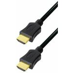 Transmedia High Speed HDMI cable with Ethernet 2m gold plugs, 4K