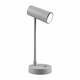 Svijetlo siva LED stolna lampa s mogućnošću zatamnjivanja (visina 28 cm) Lenny – Trio