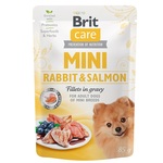 Brit Care Mini Fillets in Gravy - Rabbit &amp; Salmon 85 g