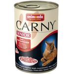 Animonda Cat Carny Senior, govedina i pureće srce 24 x 400 g (83596)