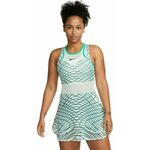 Ženska teniska haljina Nike Court Dri-Fit Slam Dress - barely green/stadium green/black