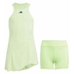 Haljina za djevojke Adidas Tennis Pro Kids - semi green spark