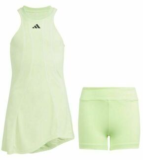 Haljina za djevojke Adidas Tennis Pro Kids - semi green spark