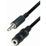 Transmedia Connecting Cable 3,5mm plug-jack 3m
