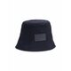Pamučni šešir Tommy Hilfiger , boja: tamno plava, pamučni - mornarsko plava. Šešir iz kolekcije Tommy Hilfiger. Model s uskim obodom, izrađen od materijala s aplikacijom.