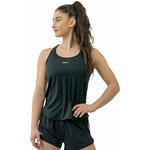 Nebbia FIT Activewear Tank Top “Airy” with Reflective Logo Black XS Majica za fitnes
