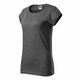 Majica kratkih rukava ženska FUSION 164 - XL,Crna melanž