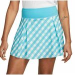 Ženska teniska suknja Nike Court Dri-Fit Advantage Print Club Skirt - baltic blue/black