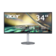 Acer CB342CUR monitor, 34", 3440x1440