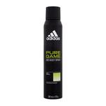 Adidas Pure Game Deo Body Spray 48H u spreju dezodorans bez aluminija za muškarce